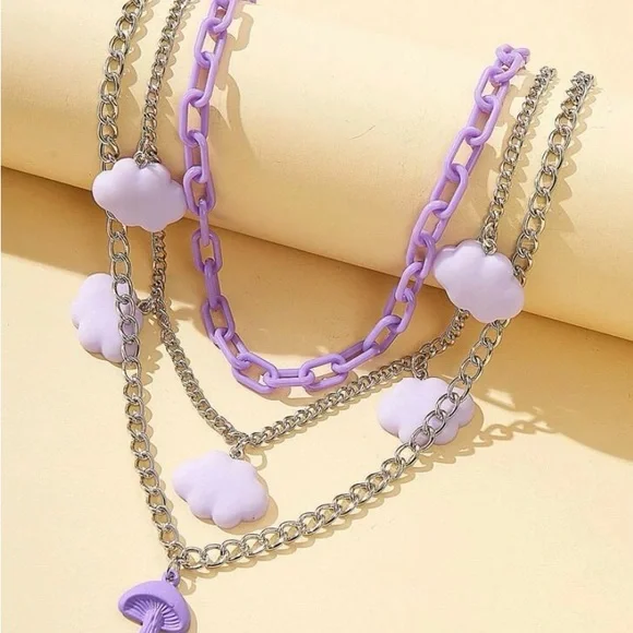 In the Clouds Necklace - Picture 2 of 3